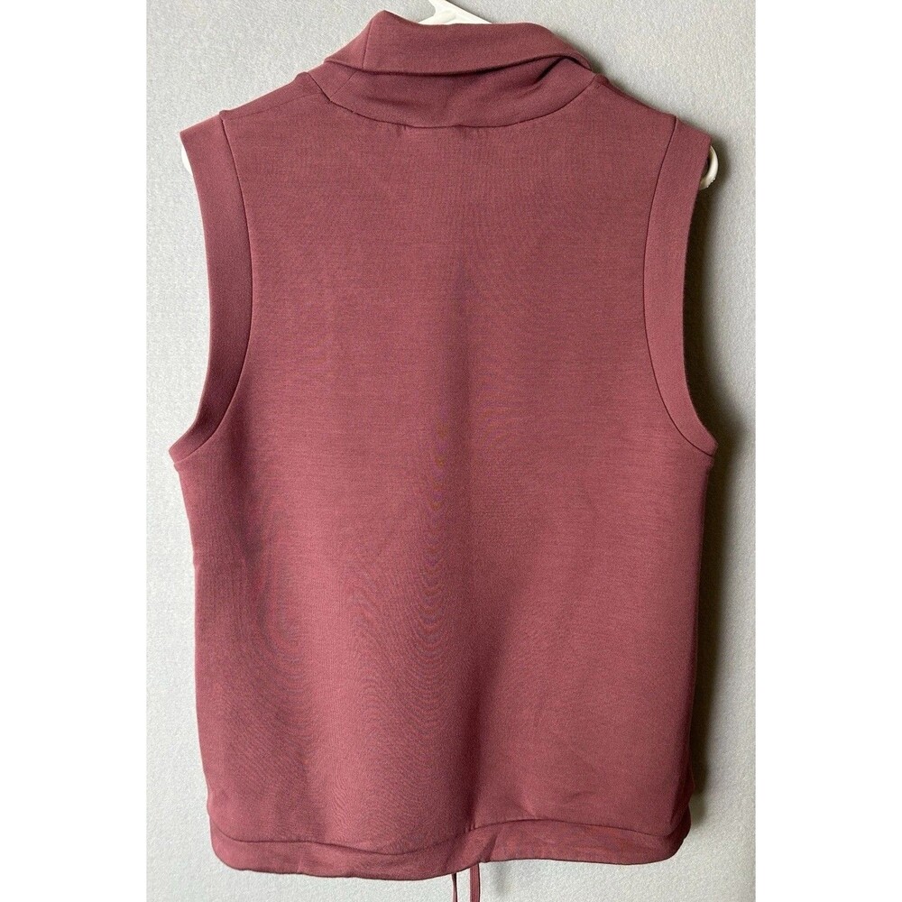 Varley Wild Rhubarb Leigh High Neck Tank Doublesoft Sleeveless Top S Athleisure - Picture 7 of 9